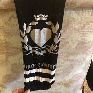 Juice Couture black scarf